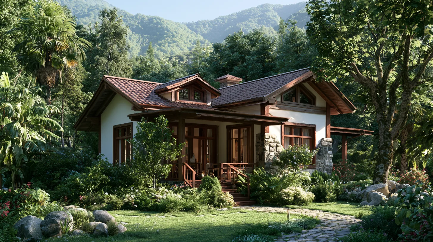 Дом с участком у леса, 80 м²